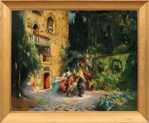 Crusades Departing by Julius Rolshoven