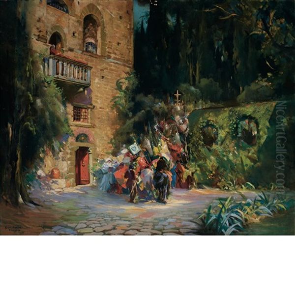 Crusaders Departing - view 1