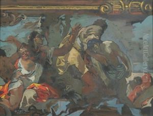 Mythological Figures After Tiepolo