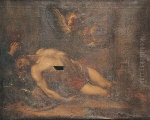 La Deposition Du Christ by Jacques (Le Romain) Dumont