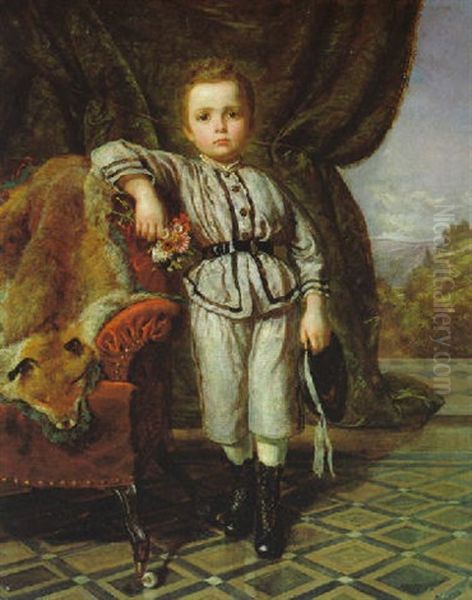 Ganzfiguriges Portrait Eines Knaben (christian Satzgers?) - view 1