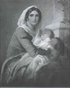 Madonna Mit Kind (junge Romerin)