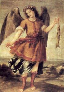 The Archangel Rafael by Bartolome Roman