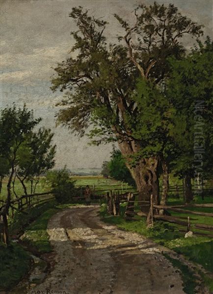 Bauerin Auf Sommerlichem Weg - view 1