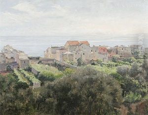 Dorf An Der Ligurischen Kuste