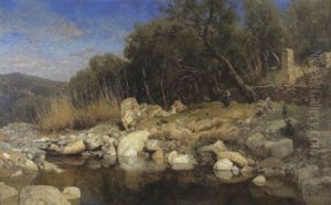 Italienische Gebirgslandschaft