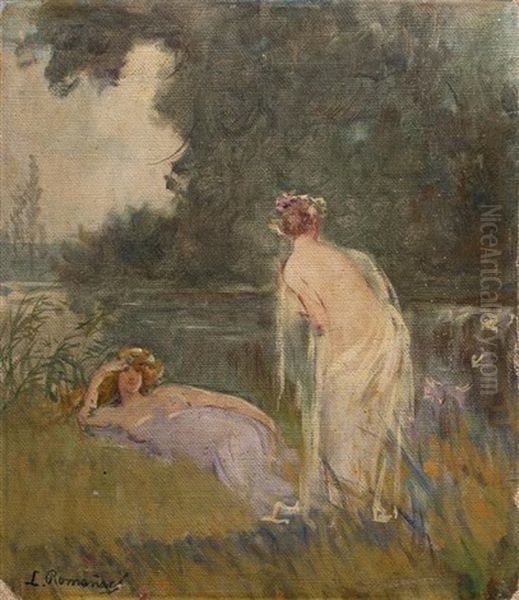 A Satyr And Two Nymphs - view 1
