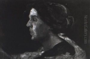 Retrato De Mujer by Leopoldo Romanach