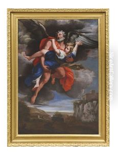 Borea Rapisce Orizia by Giovanni Francesco Romanelli