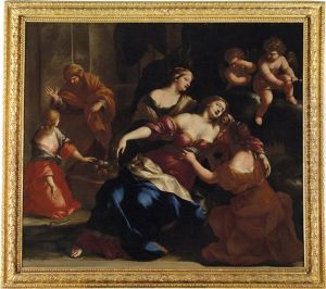 Tod Der Kleopatra by Giovanni Francesco Romanelli