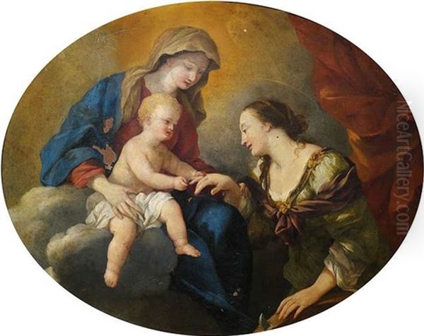 Die Mystische Vermahlung Der Heiligen Katharina Von Alexandrien - view 1
