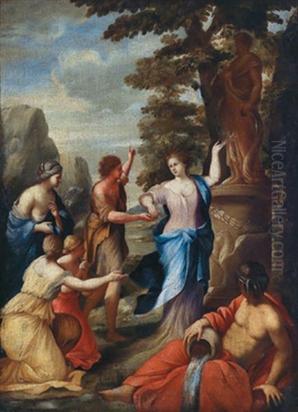 Di Tirsenia, Mutter Des Harmonillus, Wird In Einen Zitronenbaum Verwandelt - view 1