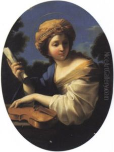 Santa Cecilia by Giovanni Francesco Romanelli