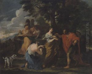 Rebecca And Eliezer At The Well