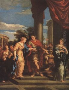 Episodio Della Storia Antica by Giovanni Francesco Romanelli