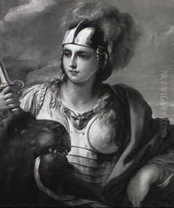 Minerva by Giovanni Francesco Romanelli