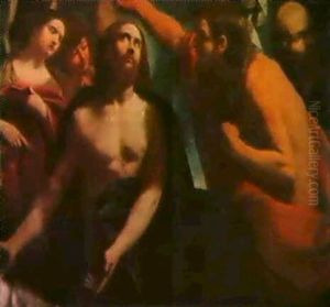 Die Taufe Christi by Giovanni Francesco Romanelli