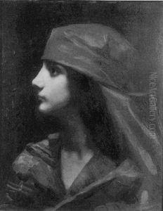 Untitled (portrait Of A Young Woman) by Juana Romani