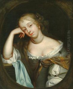 Portrait Of A Lady by Pieter Borsselaer