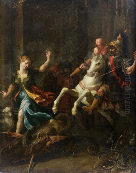 Saint George And The Dragon - view 1