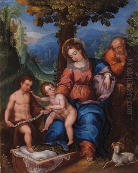 La Sainte Famille Sous Un Chene - view 1