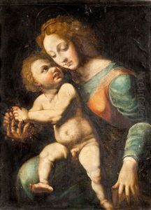 Maria Mit Kind by Giulio Romano (Orbetto)