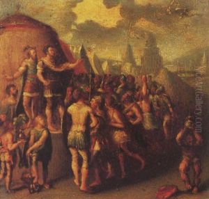A Commander Addressing His Army