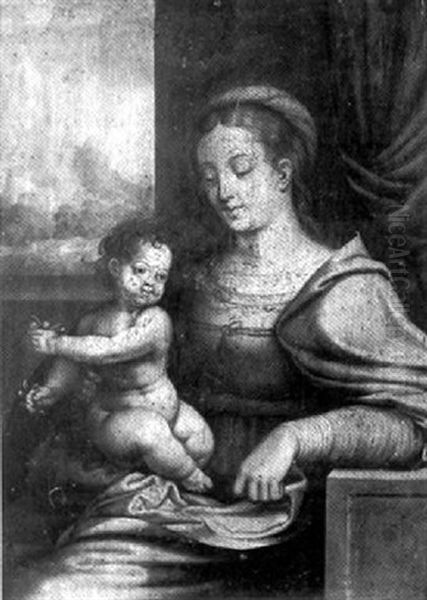 Vierge A L'enfant - view 1