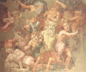 The Battle Of The Lapiths And Centaurs by Giulio Romano (Orbetto)
