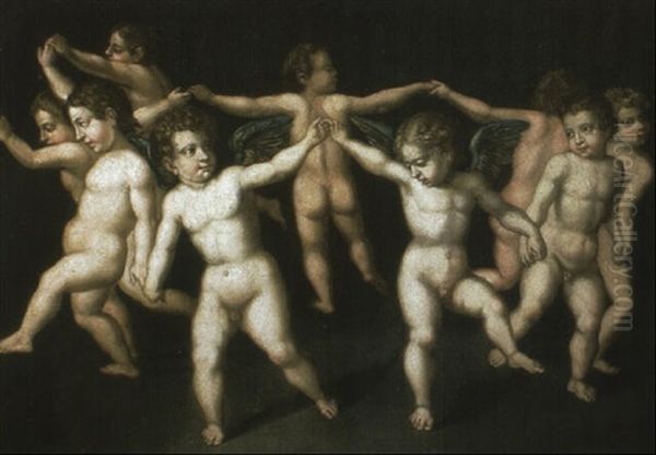 Putti Dancing - view 1