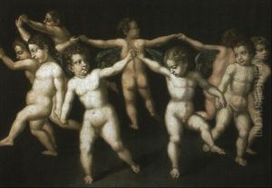 Putti Dancing by Giulio Romano (Orbetto)