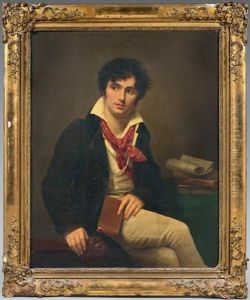Portrait De Pierre Marie Nicolas Michelot by  Romany (Adele Romanee)
