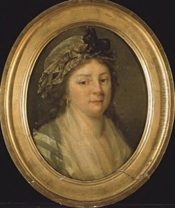 Portrait De Justine-louise Mercier, Tante De L'artiste by  Romany (Adele Romanee)