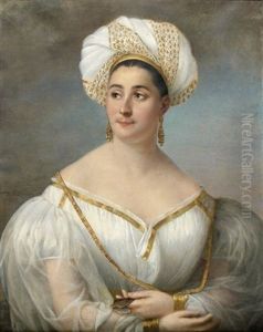 Portrait De Madame Calixte Margerin De Lonthiere, Comtesse De Lerce Portrait De Madame Calixte Margerin De Lonthiere, Comtesse De Lerce