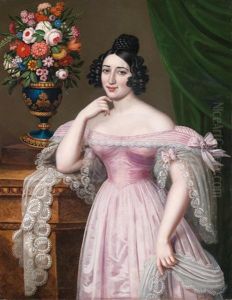 Bildnis Der Roza Terezia Prinzessin Von Esterhazy-galantha, Verheiratet Mit Carl Graf Caviani, Freiherr Von Unter-waltersdorf, Tochter Von Pal Furst Von Esterhazy-galanta Und Der Maria-theresia Prinzessin Von Thurn Und Taxis Bildnis Der Roza Terezia Prinzessin Von Esterhazy-galantha, Verheiratet Mit Carl Graf Caviani, Freiherr Von Unter-waltersdorf, Tochter Von Pal Furst Von Esterhazy-galanta Und Der Maria-theresia Prinzessin Von Thurn Und Taxis