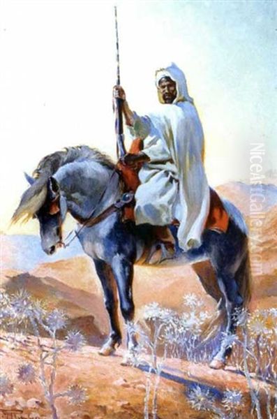 Cavalier Marocain (cheval Del Abda) - view 1