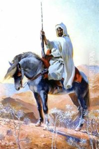 Cavalier Marocain (cheval Del Abda)