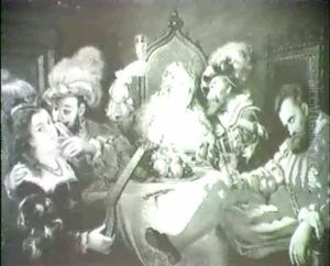 Frohliche Trinkgesellschaft by Arthur Georg Romberg
