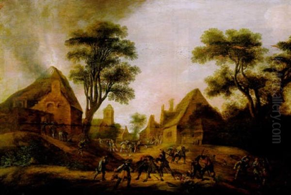 Uberfall In Einem Dorf - view 1