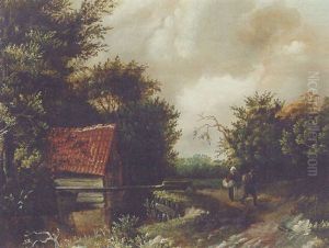 A Peasant Couple By A River A Peasant Couple By A River