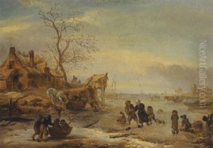 Hollandische Winterlandschaft Hollandische Winterlandschaft