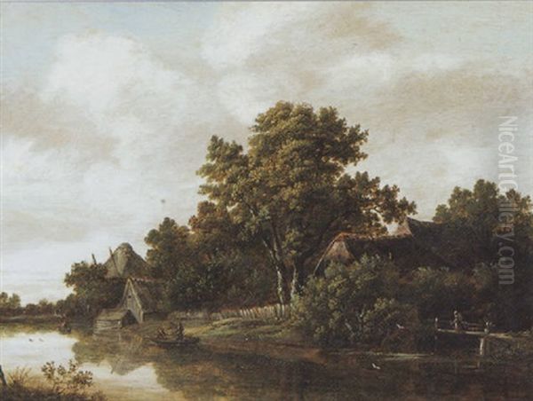 Rivierlandschap In De Omgeving Van Haarlem - view 1