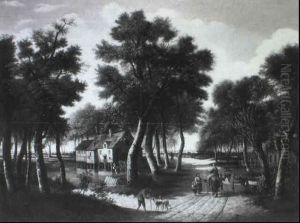 Promeneurs Sur Un Chemin Promeneurs Sur Un Chemin
