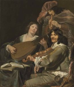 A Musical Company by Theodoor Rombouts