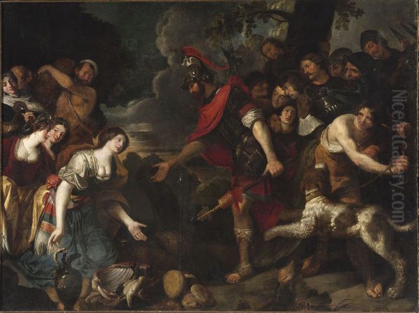The Meeting Of David And Abigail - view 1