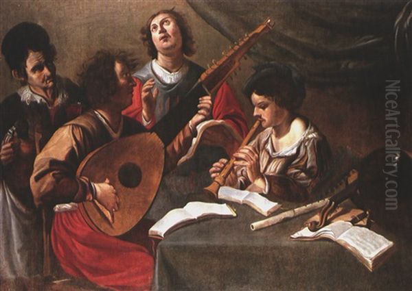 Musizierende Gesellschaft - view 1