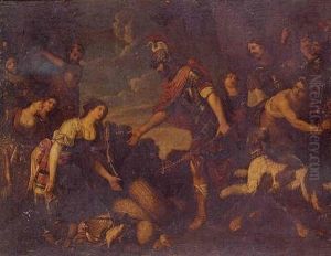 The Continence Of Scipio by Theodoor Rombouts