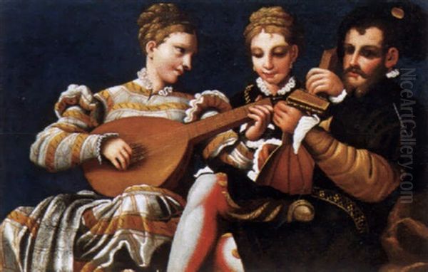 Musizierende Gesellschaft - view 1