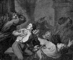 Die Vertreibung Aus Dem Tempel by Theodoor Rombouts