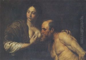 Roman Charity by Theodoor Rombouts